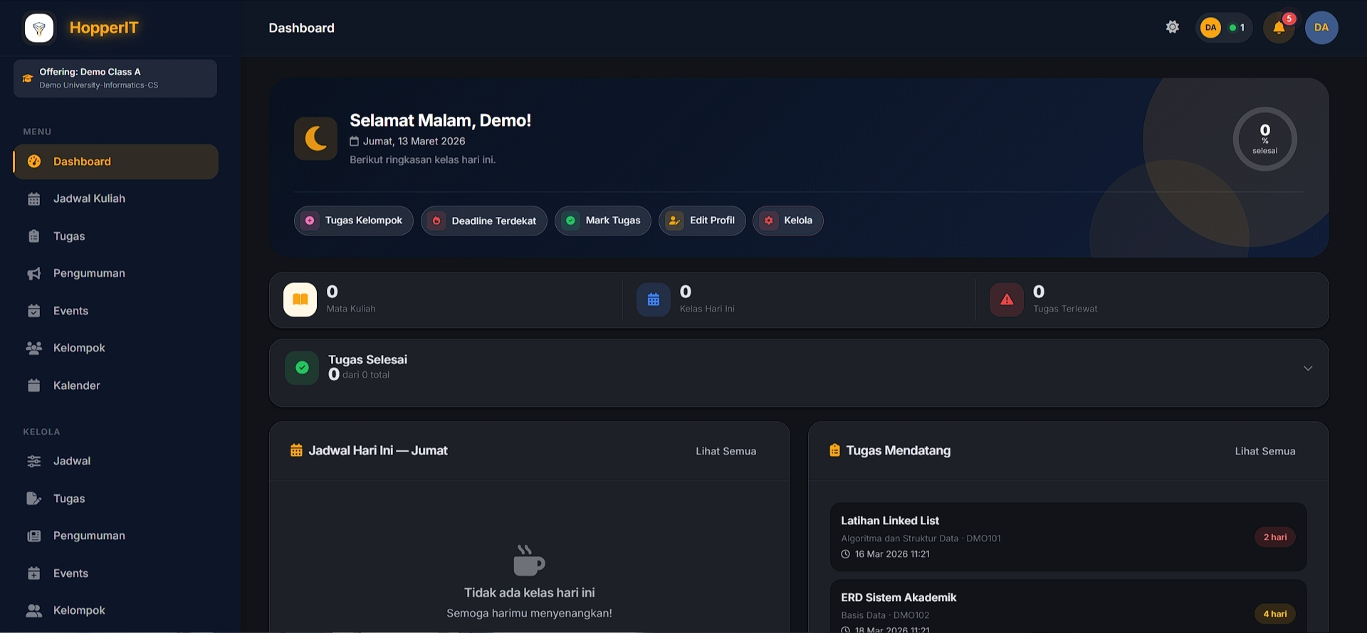 Preview HopperIT mode gelap